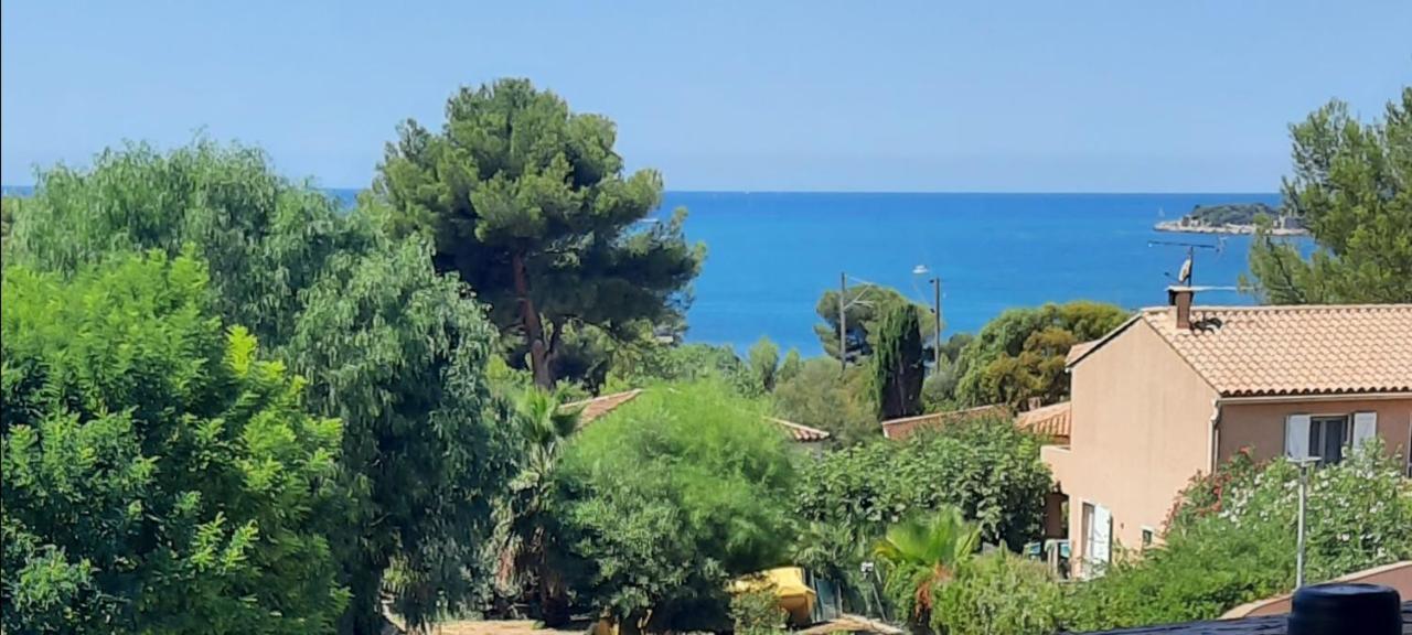 Les Galets De Sanary - Vue Mer Bagian luar foto