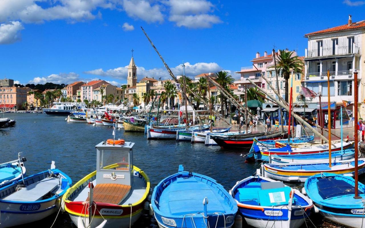 Les Galets De Sanary - Vue Mer Bagian luar foto